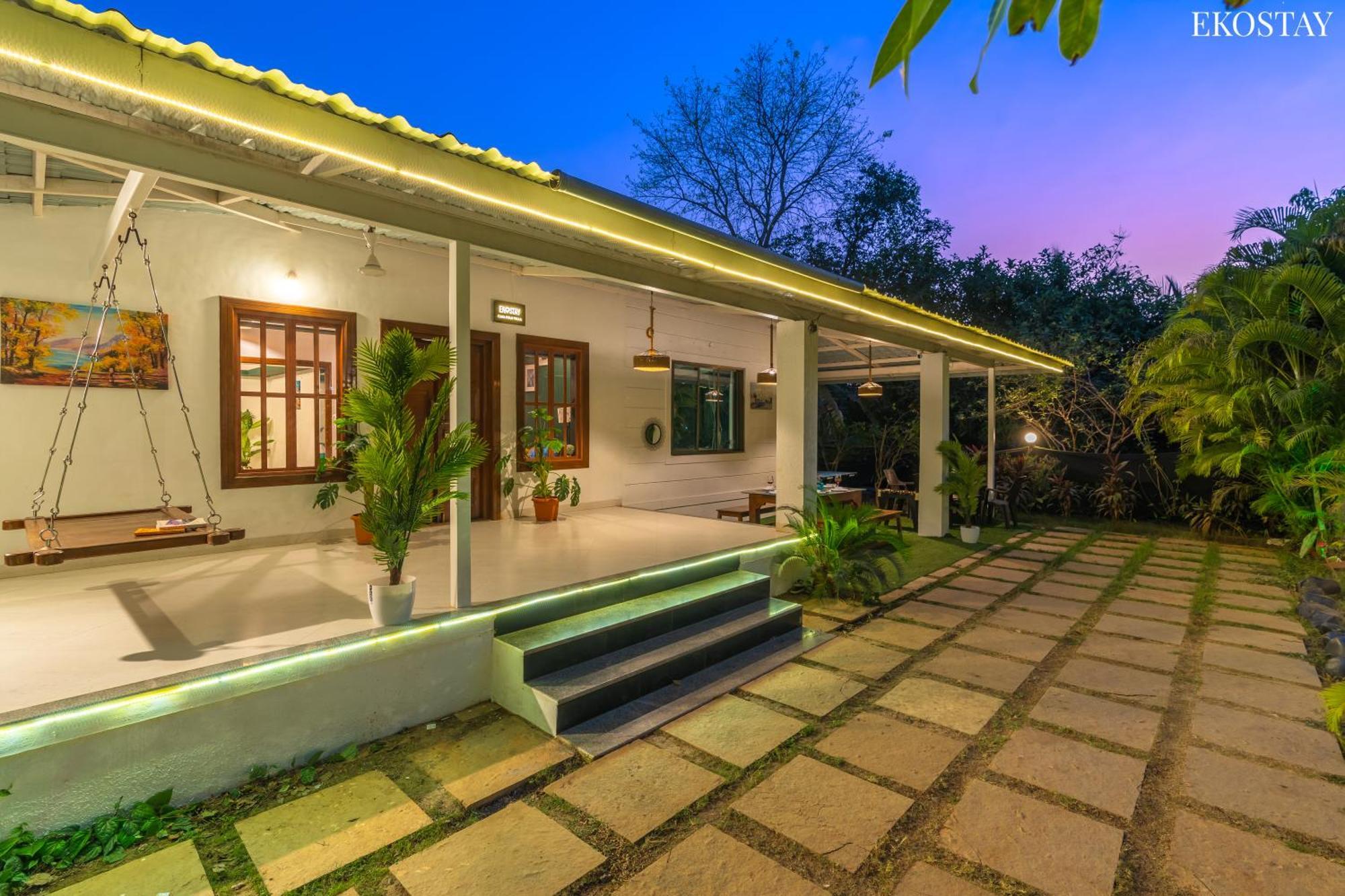 Eko Stay- Casa Polo Villa Alibag Luaran gambar