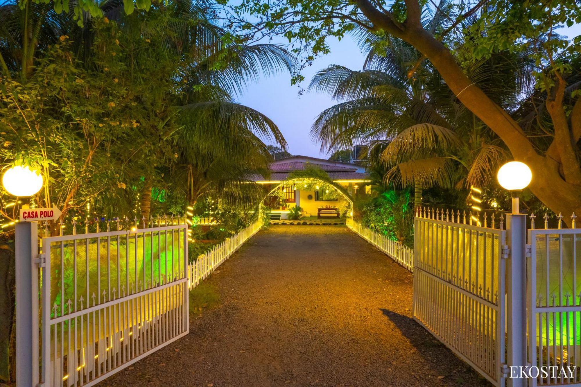 Eko Stay- Casa Polo Villa Alibag Luaran gambar
