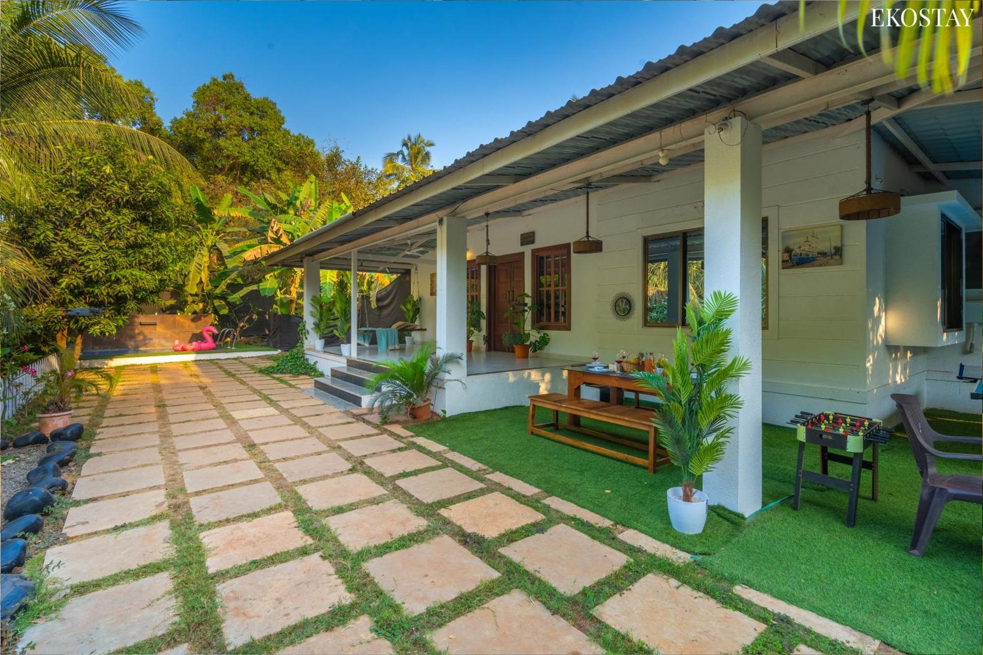 Eko Stay- Casa Polo Villa Alibag Luaran gambar